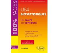 UE4 - Statistiques et mathématiques. Du cours au concours - Bruno Scibilia - Ellipses - broché - Scolaire / Universitaire