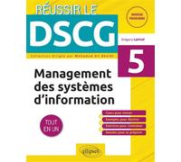 UE5 - Management des systèmes d'information - Grégory Lakhlef - Ellipses - broché - Scolaire / Universitaire