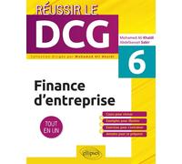UE6 - Finance d'entreprise UE6 - Mohamed Khaldi - Ellipses - broché - Scolaire / Universitaire