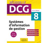 UE8 - Système d'information de gestion UE8 - Moneir Karouri - Ellipses - broché - Scolaire / Universitaire