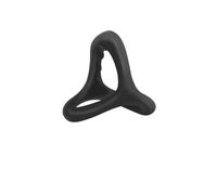 UEAVOID Cockring Anneau Pénis 1 Pièce Noir - Maintien Érection & Plaisir Intense pour Homme, Soutien Ferme pour Performances Durables.
