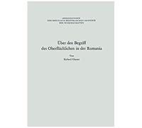 Über Den Begriff Des Oberflächlichen In Der Romania