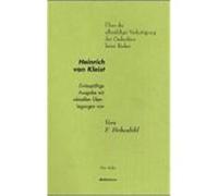 Über die allmähliche Verfertigung der Gedanken beim Reden Kleist, Heinrich von (Auteur)