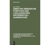 Über Die Greensche Funktion Des Laplaceschen Differentialausdruckes