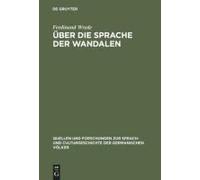 Über Die Sprache Der Wandalen