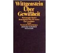 Über Gewißheit Wittgenstein, Ludwig (Auteur)