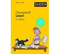 Übungsheft - Lesen 3. Klasse: Mit Stickern und Lernerfolgskarten