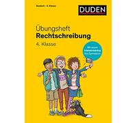 Übungsheft - Rechtschreibung 4. Klasse: Mit Stickern und Lernerfolgskarten