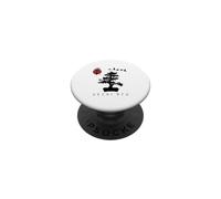 Uechi RYU Karaté pour débutants Motif bonsaï Japonais PopSockets PopGrip Adhésif