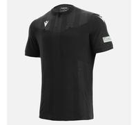 UEFA ARBITRE HOMME - MAILLOT MATCH DAY NOIRE SS - FOOTBALL MACRON M21