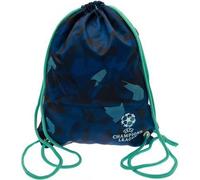 UEFA Champions League - Sac de gym, Abstract BS3181 (taille unique) (Bleu marine/Aquamarin)