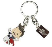 UEFA EURO 2016 - Porte clés officiel double pendentif avec la mascotte officiel de l'Euro 2016