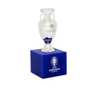 UEFA Euro 2024 AMBALLCOM Réplique du Trophée 3D sur le Podium avec le logo| Différentes Tailles | Multicolore | (70mm)