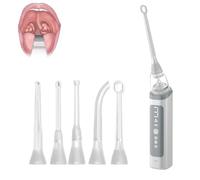 UEGFSIJRF Kit d'élimination des calculs amygdaliens Portable, aspirateur électronique, 3 Modes d'aspiration, Facile à Utiliser for Les Voyages à la Maison avec Manuel d'instructions(NASA9)