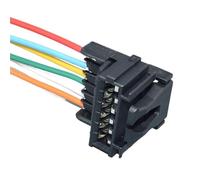 UEGVJIAS connecteur capteur Compatible avec Clio II 1998-2000 Prise Femelle 6 Broches pour Feux Arrière Réparation De Faisceau De Câbles Feu Arrière 7701477989