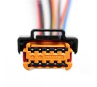 UEGVJIAS connecteur capteur Compatible avec Peugeot pour 307 308 408 Faisceau De Câbles pour Connecteur Électronique De Phare De Voiture À 10 Broches Prise pour Feux De Croisement Et De Route