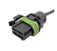 UEGVJIAS connecteur capteur Connecteur de Pompe à Carburant Automobile 6 Broches Compatible avec Clio 297307 0090-599