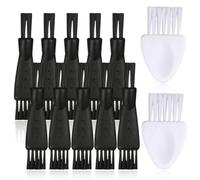 UEIOAVL Brossettes de nettoyage de rasoir Paquet de 12 blaireau, brosse de nettoyage pour rasoir électrique, blaireau, brosse de nettoyage pour rasoir électrique