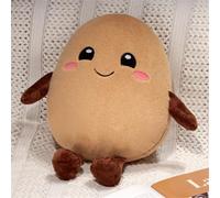 Ueiwffzo Potato - Coussin en peluche - Pomme de terre - Pour enfants - Cadeau mignon - 13 cm