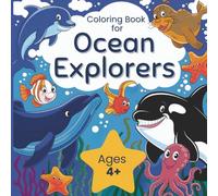 Ueli the Cat’s Coloring Book for Ocean Explorers - 50 Fun Sea Animals to Color: With a Hidden-Picture Puzzle - Guided by Ueli the Cat & Mouse Emilie - Ages 4 and Up