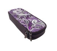 UENFFKDAP The Sea Witch Trousse à crayons en cuir avec fermeture éclair Pour école et bureau Unisexe, Noir , Taille unique, Trousse de maquillage