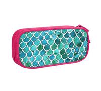 UENFFKDAP Trousse à crayons sirène - Grande capacité - Avec fermeture éclair - Pour l'école et le bureau - Unisexe, rose, Taille unique, Trousse de maquillage