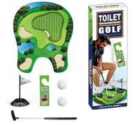 ueqtuiof 6Pcs Go-LF Toilette Cadeau Drôle G-olf Accessoire Rigolo pour La Salle De Bain Coffret Cadeau De Go-LF De Toilette, Mini Champ De Go-LF De La Nouveauté Set, Pratique du Golf dans Le WC.