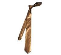 UERSJWYSO Cravates Fines en Cuir PU Pour Hommes et Femmes Couleur Unie Style Vintage Punk Ajustables Longues Unisexes,Kaki,One Size