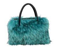 UERSJWYSO Sac Fourre-Tout en Fausse Fourrure pour Femme Léger Et Moelleux avec Poignée Supérieure Et Fermeture éclair,6