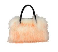 UERSJWYSO Sac Fourre-Tout en Fausse Fourrure pour Femme Léger Et Moelleux avec Poignée Supérieure Et Fermeture éclair,9