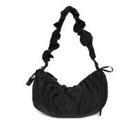 UERSJWYSO Sacs à Main Hobo Légers pour Femmes Sac à Main Décontracté à Bandoulière Plissée Tendance Petit Fourre-Tout sous Les Bras,Noir