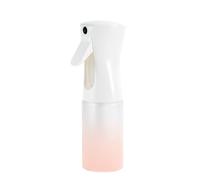 Uervoton Flacons pulvérisateurs continus Ultra Fine Mist Bouteilles d'eau vides Coiffeur Spray Bouteilles Salon Coiffeur Outil de Cheveux Pulvérisateur d'eau 200ML Rose avec Blanc