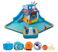 UEV 6 en 1 Château Gonflable pour Enfants XXL, 452x437x 213cm, Multicolore