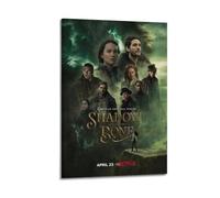 UEWRUUBO Poster de film Shadow And Bone - Impression sur toile - Décoration murale moderne pour chambre à coucher - 40 x 60 cm