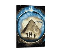 UEWRUUBO Poster de la série télévisée Stargate - Impression sur toile - Décoration murale moderne pour chambre à coucher - 40 x 60 cm