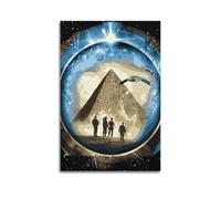 UEWRUUBO Poster de la série télévisée Stargate - Impression sur toile - Décoration murale moderne pour chambre à coucher - 50 x 75 cm