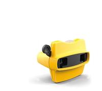 UEXEDO 3D Children's Slide Viewer - Interactive STEM Toy Slides with Optical Depth, Drop Resistant Design, Natural/Spatial Themes, Classroom and Home Education Toys (Jaune)