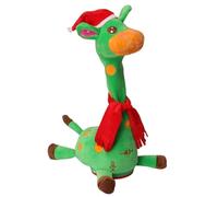 UEXEDO Une Girafe Interactive Qui Danse, Chante, Parle et répète ce Que Vous Dites. Un Jouet éducatif adapté aux Nourrissons et aux Tout-Petits âgés de 0 à 6 Ans. (Vert + Rouge)