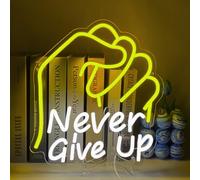 UExnkj-Y Geste Neon Signs Lettre Geste Néon Blanc Jaune Enseigne Néon Enseigne Lumineuse Decor USB LED Néon Signes pour la Décoration de la Zone de Jeu Pub Fête Chambre