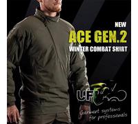 UF ACE Gen.2 chemise de combat veste grenouille d'hiver résistant à l'usure, respirant, chaud et résistant au froid combinaison de Combat tactique BLACK