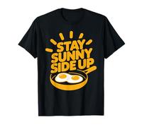 Œuf Amusant Positivité Stay Sunny Side Up T-Shirt