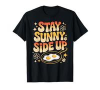 Œuf Amusant Positivité Stay Sunny Side Up T-Shirt