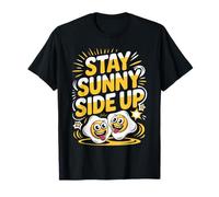 Œuf Amusant Positivité Stay Sunny Side Up T-Shirt