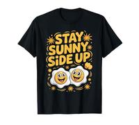 Œuf Amusant Positivité Stay Sunny Side Up T-Shirt