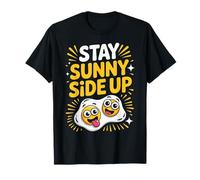 Œuf Amusant Positivité Stay Sunny Side Up T-Shirt