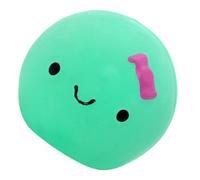 Œuf couineur pour chien - Jouet mignon en caoutchouc, balle à mâcher en latex, jeu interactif pour animal de compagnie | Design vibrant à quatre couleurs pour stimuler le jeu, matériau doux pour le