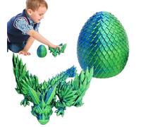 Œuf de Dragon imprimé - Jouet Cadeau imprimé en, articulations Mobiles pour soulager Le Stress, décoration d'intérieur