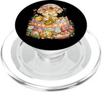 Œuf de Lapin de Pâques en Forme de Saxophone éclosé | Surprise Musicale PopSockets PopGrip pour MagSafe