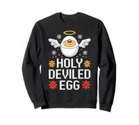Œuf diabolique Holy Deviled Ailes d'ange Sweatshirt