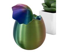 Œuf Dragon 3D - Décoration Remplissable Réutilisable pour Fêtes | Œufs De Pâques Multicolores | pour Panier de Pâques Bonbons Maison Bureau École Amis Famille